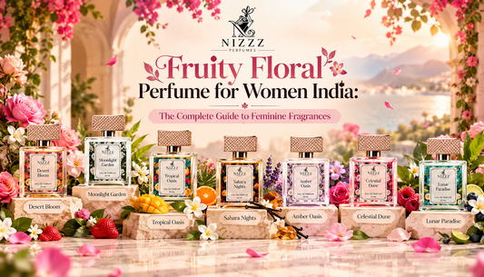 Discover the best fruity floral perfume for women India with Nizzz Perfumes. Explore feminine, elegant and long-lasting fragrances for every occasion.