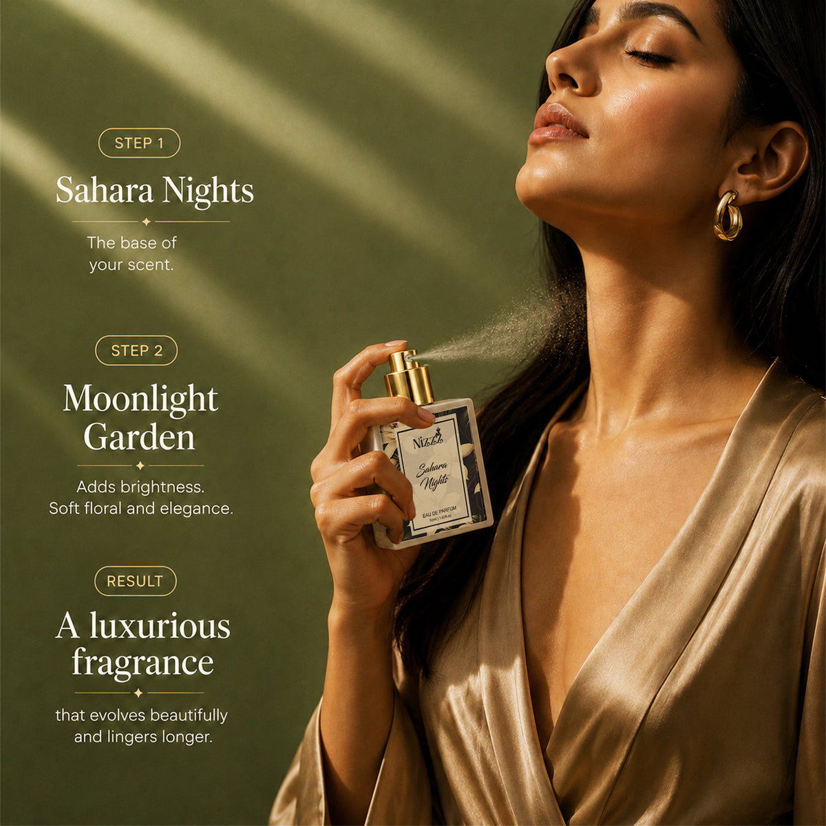 Midnight Oasis Layering Combo Set | Moonlight Garden + Sahara Nights