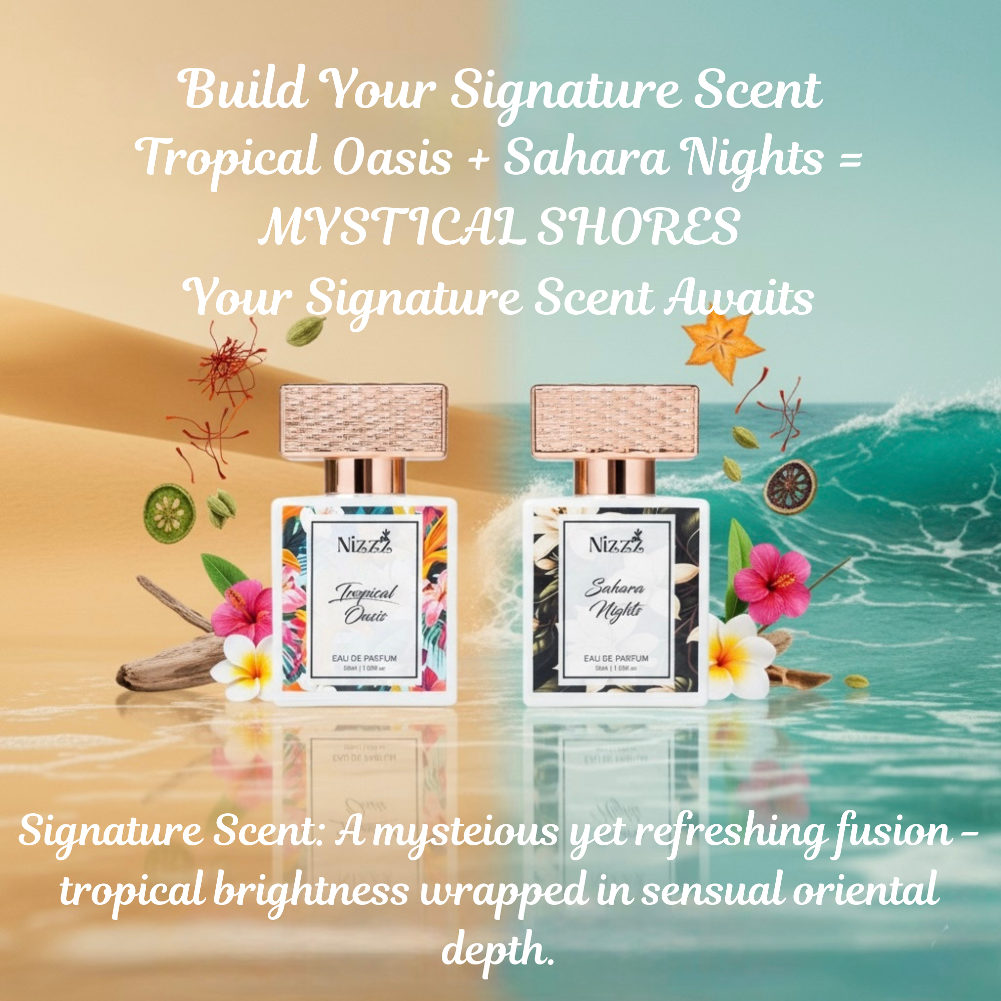 Mystical Shores || Layering Combo  (Sahara Nights + Tropical Oasis Combo Set)