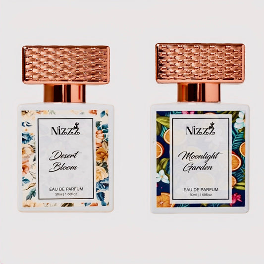 Celestial Dune || Layering Combo (Moonlight Garden + Desert Bloom Combo Set) - Nizzz Perfumes